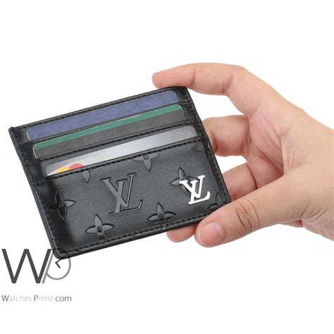 lv card holder men's.